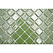 Mosaikfliese Quadrat Eco VP25602PUR (31,6 x 31,6 cm, Glas, Dunkelgrün, Glänzend) | BAUHAUS