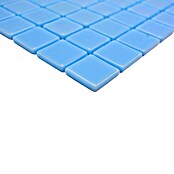 Mozaik pločica Quadrat Eco VP25102PUR  (31,6 x 31,6 cm, Staklo, Svijetloplava, Sjaj) | BAUHAUS