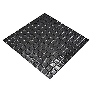 Mozaik pločica Quadrat Eco VP25900PUR (31,6 x 31,6 cm, Staklo, Crna, Sjaj)
