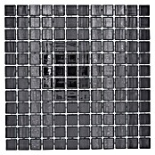 Mosaikfliese Quadrat Eco VP25900PUR (31,6 x 31,6 cm, Glas, Schwarz, Glänzend) | BAUHAUS