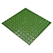 Mosaikfliese Quadrat Eco VP25602PUR (31,6 x 31,6 cm, Glas, Dunkelgrün, Glänzend) | BAUHAUS