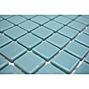 Mosaikfliese Quadrat Eco VP25832PUR (31,6 x 31,6 cm, Glas, Grünblau, Glänzend) | BAUHAUS