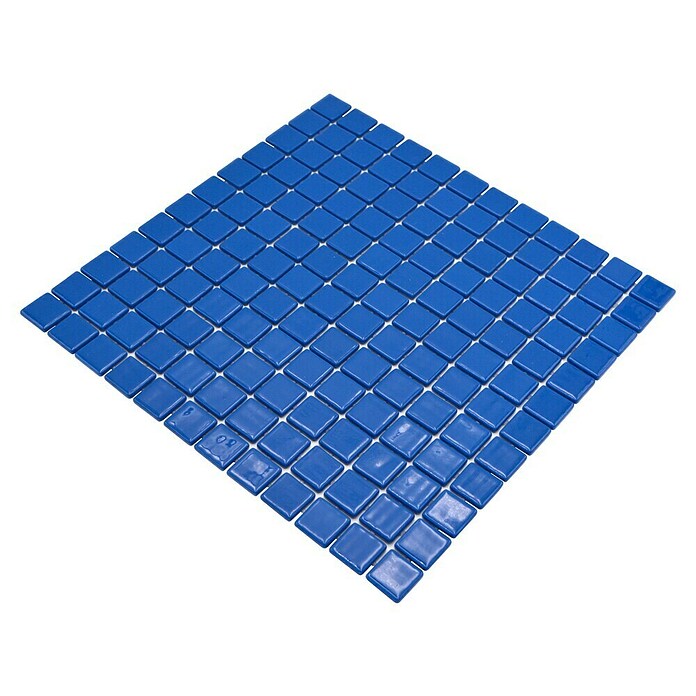 Mosaikfliese Quadrat Eco VP25916PUR (31,6 x 31,6 cm, Glas, Petrol, Glänzend) | BAUHAUS