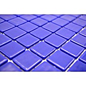 Mosaikfliese Quadrat Eco VP25803PUR (31,6 x 31,6 cm, Glas, Dunkelblau, Glänzend) | BAUHAUS