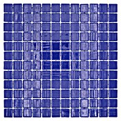 Mosaikfliese Quadrat Eco VP25803PUR (31,6 x 31,6 cm, Glas, Dunkelblau, Glänzend) | BAUHAUS