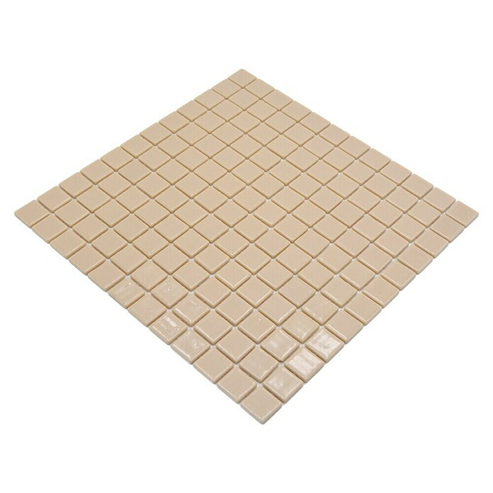Mosaikfliese Quadrat Eco VP25831PUR (31,6 x 31,6 cm, Glas, Beige, Glänzend) | BAUHAUS