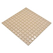 Mosaikfliese Quadrat Eco VP25831PUR (31,6 x 31,6 cm, Glas, Beige, Glänzend) | BAUHAUS