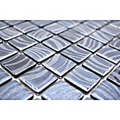 Mosaikfliese Quadrat Eco VP78253PUR (31,6 x 31,6 cm, Glas, Schwarz, Schimmernd) | BAUHAUS