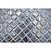 Mosaikfliese Quadrat Eco (31,6 x 31,6 cm, Glas, Blaugrau, Glänzend) | BAUHAUS