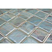 Mosaikfliese Quadrat Eco VP71383PUR (31,6 x 31,6 cm, Glas, Türkis, Glänzend) | BAUHAUS