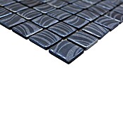 Mosaikfliese Quadrat Eco VP78253PUR (31,6 x 31,6 cm, Glas, Schwarz, Schimmernd) | BAUHAUS