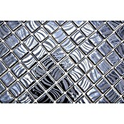 Mosaikfliese Quadrat Eco VP78253PUR (31,6 x 31,6 cm, Glas, Schwarz, Schimmernd) | BAUHAUS