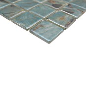 Mosaikfliese Quadrat Eco VP71383PUR (31,6 x 31,6 cm, Glas, Türkis, Glänzend) | BAUHAUS