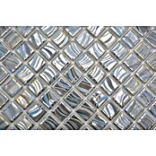 Mosaikfliese Quadrat Eco VP78254PUR (31,6 x 31,6 cm, Glas, Grau, Glänzend) | BAUHAUS