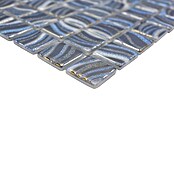 Mosaikfliese Quadrat Eco (31,6 x 31,6 cm, Glas, Blaugrau, Glänzend) | BAUHAUS