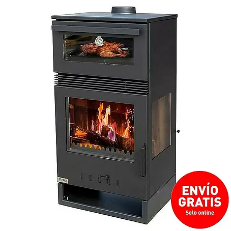 Teba  Estufa de leña con horno TKS15