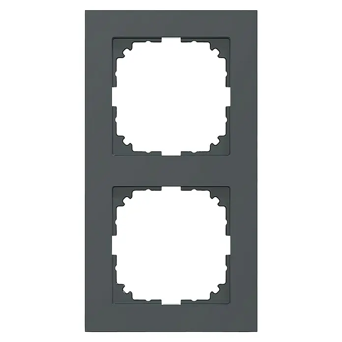 Merten Cornice in vetro D-Life, 5 canali, bianco cristallo MEG4050-6520