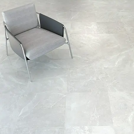 Feinsteinzeugfliese Bayona Silver