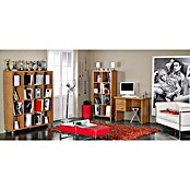 Estantería de madera Kubox 16 huecos (An x Al: 146 x 153 cm, MDF, Naranja)
