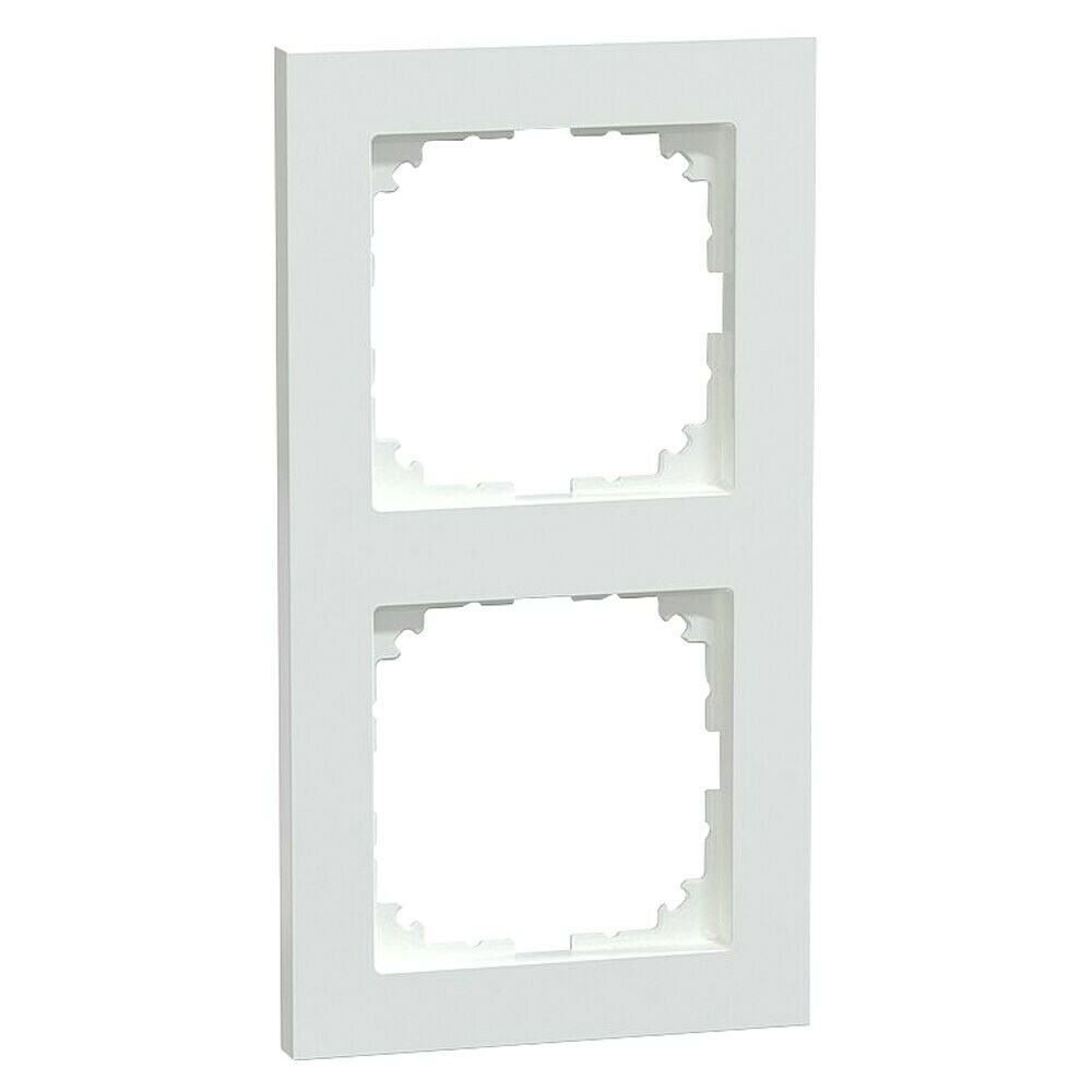 1038037-merten Mascherina M-pure a 4 moduli Bianco Meg4040-3619