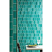 Mozaik pločica Hexagon CG CH475  (Zelena, Sjaj, 25,3 cm x 29,3 cm x 75 mm) | BAUHAUS