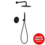 Imex Line Sistema de ducha empotrado (Cartucho del termostato, Negro) | BAUHAUS