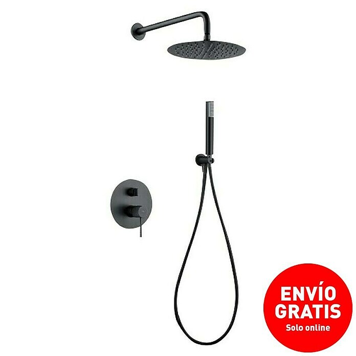 Imex Line Sistema de ducha empotrado (Black Gum) | BAUHAUS