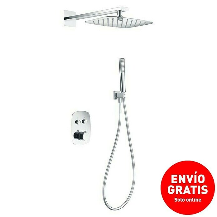 Imex Conjunto de ducha empotrado Hidra (Cromo)