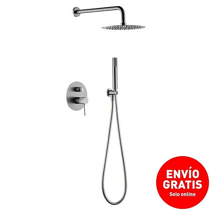 Imex Line Sistema de ducha empotrado (Níquel) | BAUHAUS
