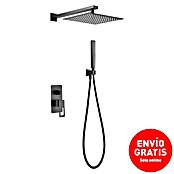 Imex Suecia Conjunto de ducha empotrado (Negro)