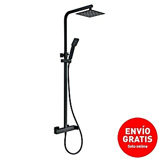 Imex Fiyi Sistema de ducha (Con grifo monomando, Negro)