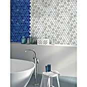 Mozaik pločica Hexagon CG SAN7  (Plava, Sjaj, D x Š x D: 25,3 cm x 29,3 cm x 7 mm) | BAUHAUS
