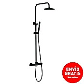 Imex Line Sistema de ducha (Con grifo termostático, Negro) | BAUHAUS