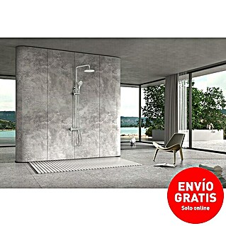 Imex Sistema de ducha Eco-Kent (Con grifo termostático, Cromo)