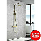 Imex Line Sistema de ducha (Con grifo termostático, Oro) | BAUHAUS