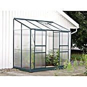 Vitavia Gewächshaus (1,31 x 2,55 x 2,22 m, Glasstärke: 4 mm, Smaragd)
