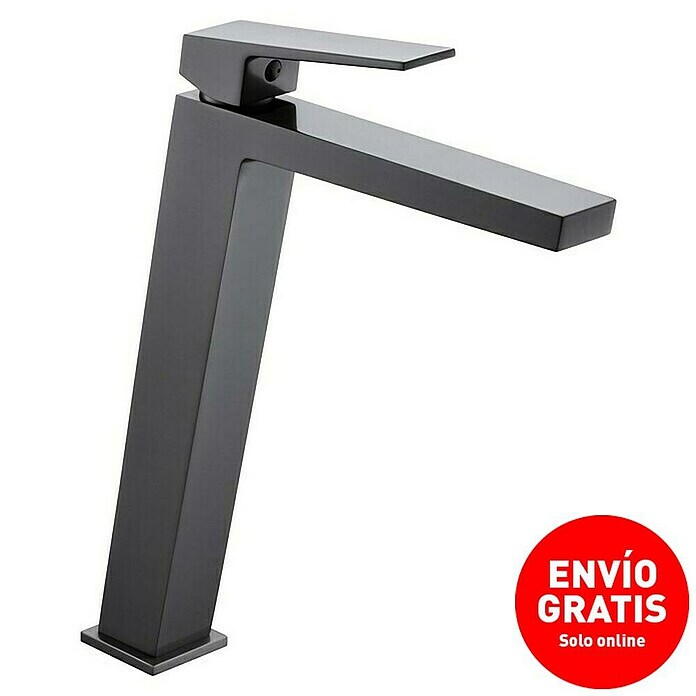 Camargue Adriatic Grifo de lavabo alto (Black gun metal) | BAUHAUS