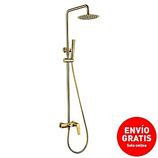 Imex Delos Sistema de ducha (Grifo monomando, Oro)