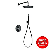 Imex Line Sistema de ducha empotrado (Cartucho del termostato, Black gun metal) | BAUHAUS
