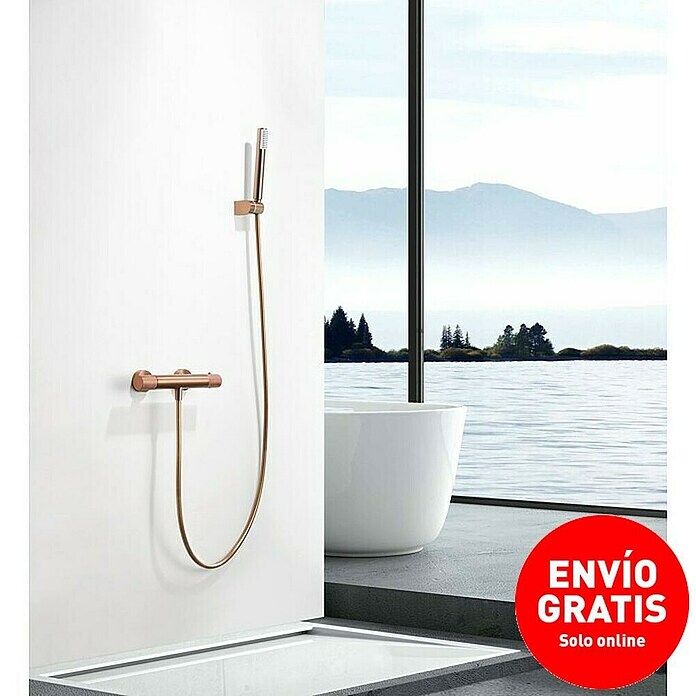 Imex Line Grifo con termostato (Ancho: 29,5 cm, Oro rosa, Satinado) | BAUHAUS