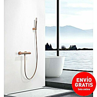 Imex Line Grifo termostático de ducha (Oro rosa)