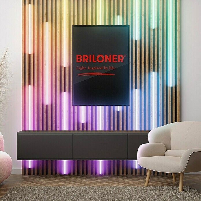 Briloner Kit de iniciación Pimp Your Panel (2.625 mm, RGBW, 650 lm) | BAUHAUS