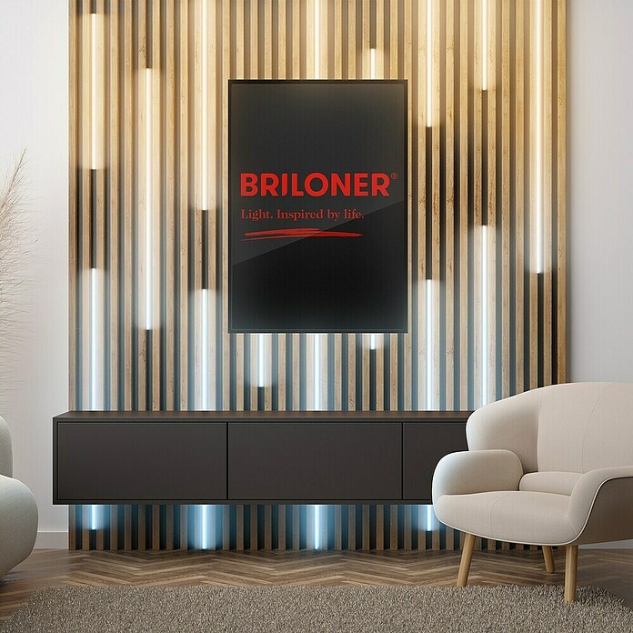 Briloner Kit de iniciación Pimp Your Panel (2.625 mm, Blanco frío, 1.300 lm) | BAUHAUS