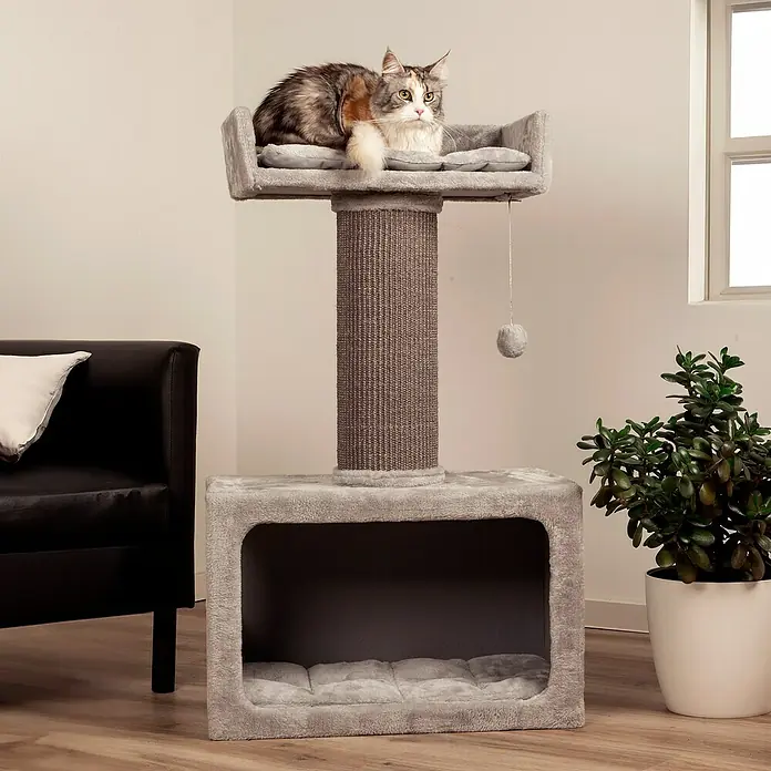 Dobar Kratzbaum Cozy - 35 x 60 x 100 cm online kaufen bei BAUHAUS