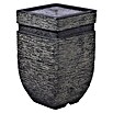 Dobar Standbrunnen Hera LED + Solar-Panel (25 x 25 x 40 cm) | BAUHAUS