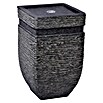 Dobar Standbrunnen Hera LED + Solar-Panel (25 x 25 x 40 cm) | BAUHAUS