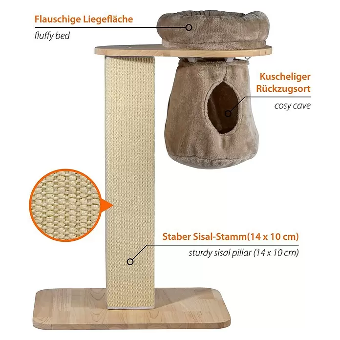 katzenstreu natusan Denny BioAnimals®Tofu (Soja) Katzenstreu 15 kg (5 Säcke je 3 kg), 40 L main image 1