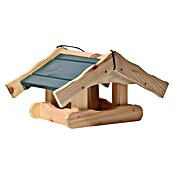 Dobar Vogelfutterhaus Arsuk (39 x 30 x 22 cm, Natur/ Grün, Holz) | BAUHAUS