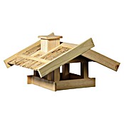 Dobar Vogelfutterhaus Trollanes (50 x 43 x 29 cm, Natur, Holz) | BAUHAUS