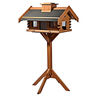 Dobar Vogelfutterhaus (84 x 78 x 110 cm, Braun, Holz)